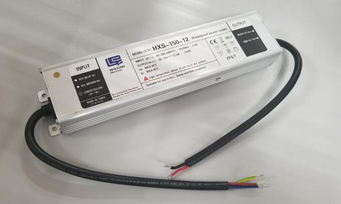 conductor impermeable 12V de Constant Voltage LED de la fuente de alimentación de 150W 12.5A IP67 1